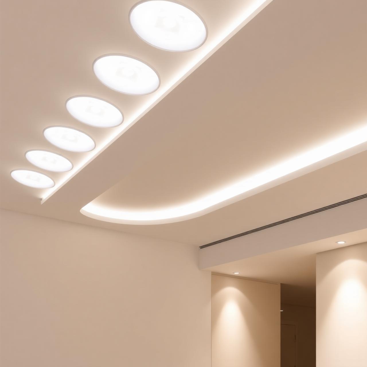 Recessed LED Layout